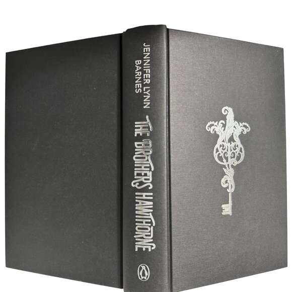 The Brothers Hawthorne Signed HCDJ Book 2023 Jennifer Lynn Barnes Penguin NEW - Picture 6 of 14